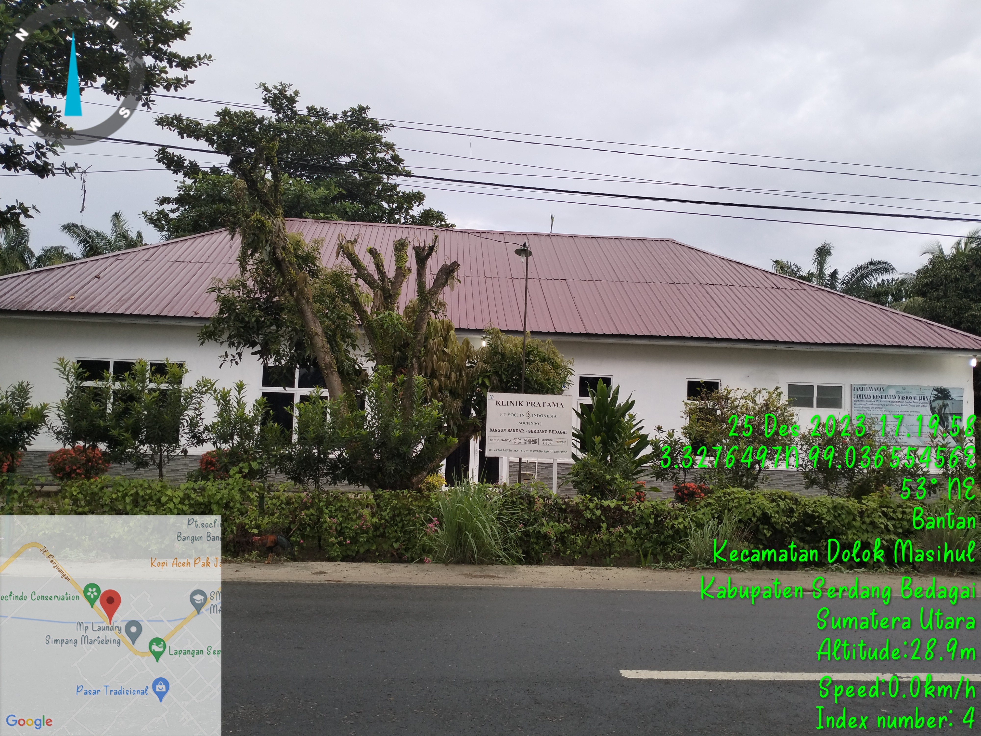 Klinik PT Socfindo Bangun Bandar